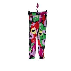 Adidas x Marimekko Girls Floral Training Tights 9-10Y Multicolor Activewear